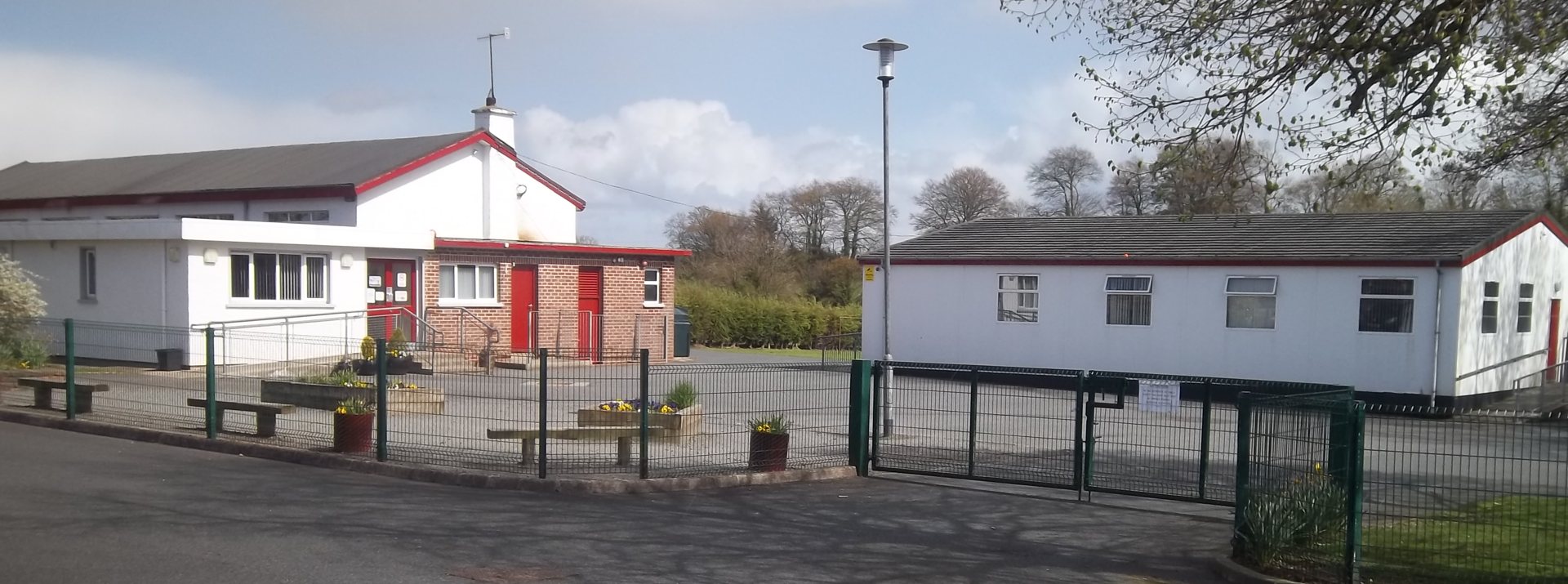 Exterior photo of St. Eugene's Primary School, Victoria Bridge, Strabane